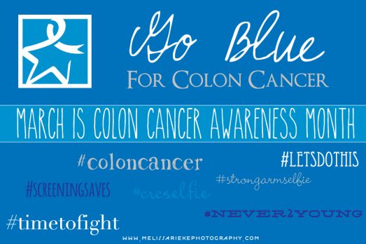 Go Blue For Colon Cancer