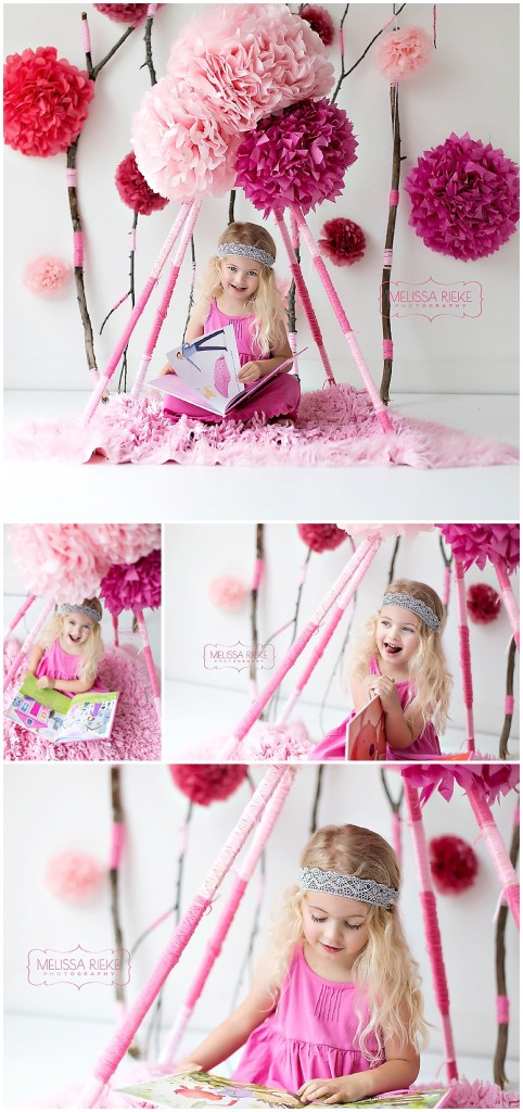 My Muse All In Pink - Melissa Rieke Photography - Kansas City Childrens Photographer