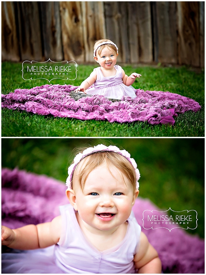 Melissa Rieke Photography | Kansas City Baby Photographer | Pretty In Purple