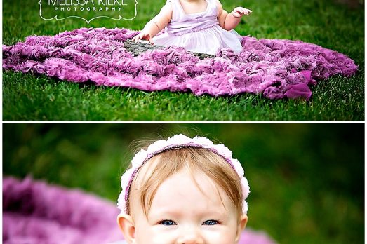Melissa Rieke Photography | Kansas City Children's Photographer | Pretty In Purple