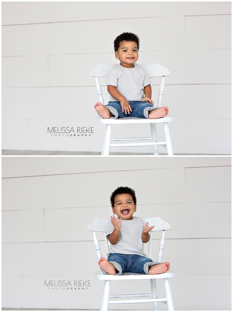 One Year Old Portraits | Melissa Rieke Photography | Kansas City Children