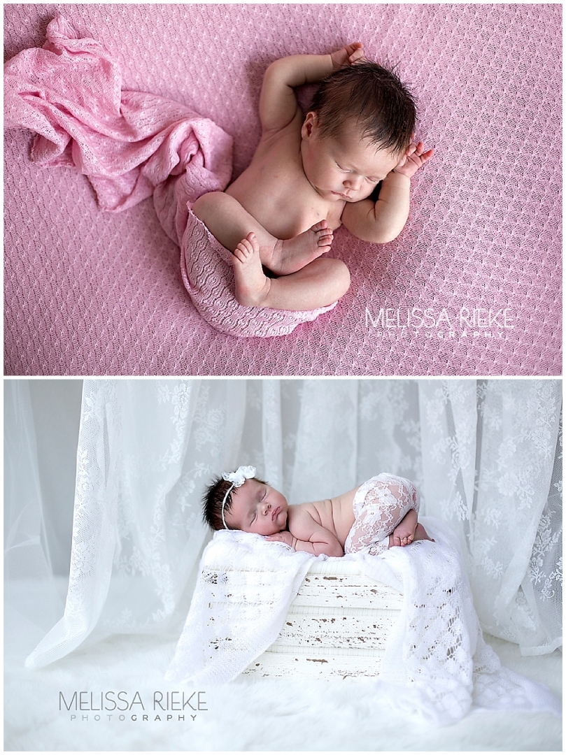 Kansas City Newborn Baby Girl Photos | Melissa Rieke Photography