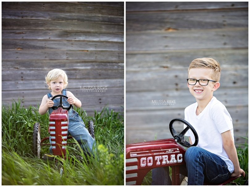 Kansas City Country Boy Photo Shoot at Farm