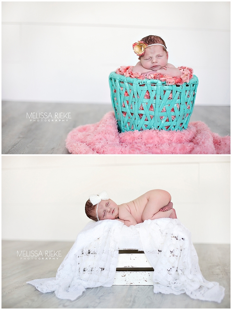 newborn photo shoot kansas city baby girl