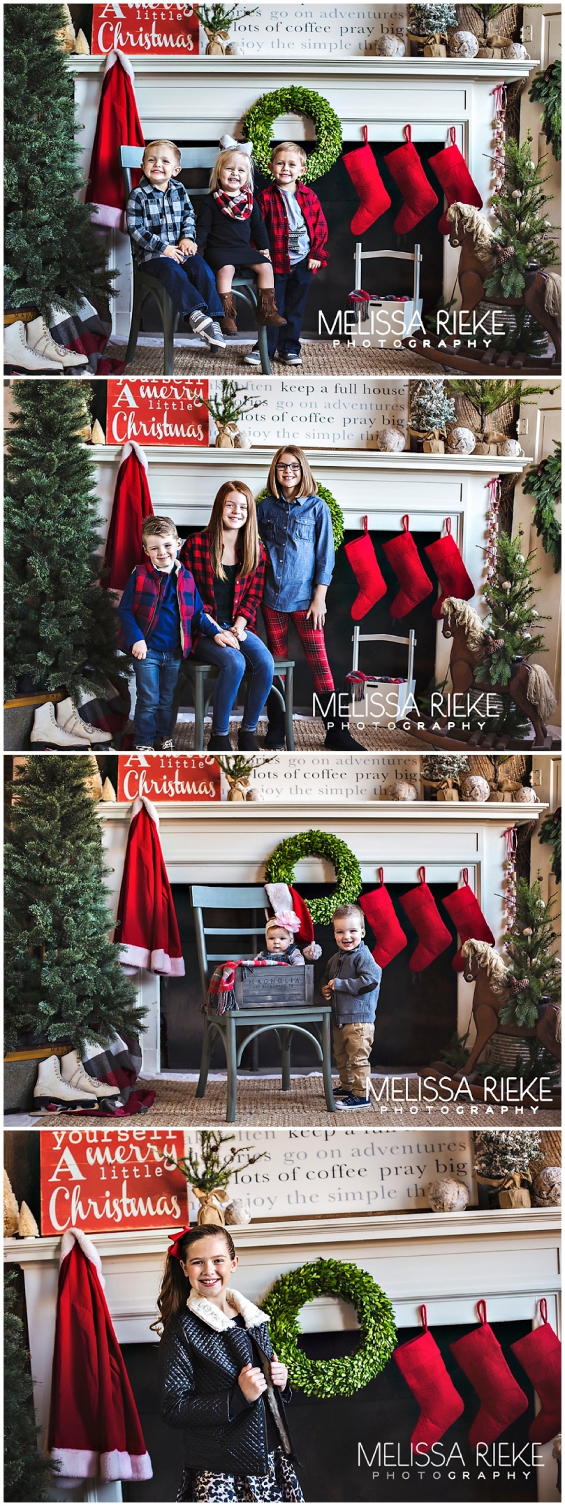 Styled Christmas Set Mini Photography Sessions Kansas City