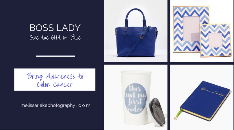 Gifts of Blue Boss Lady Colon Cancer Awareness