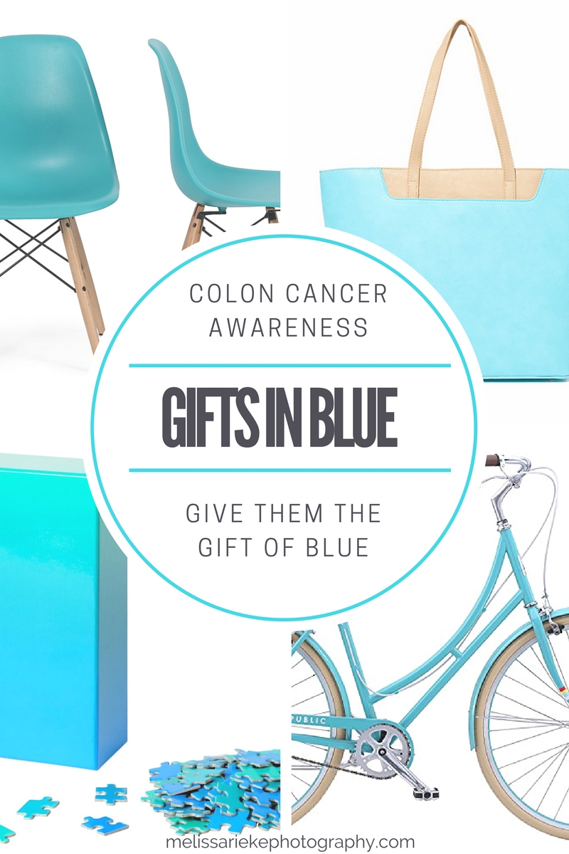Gifts of Blue Colon Cancer Awareness Shopping