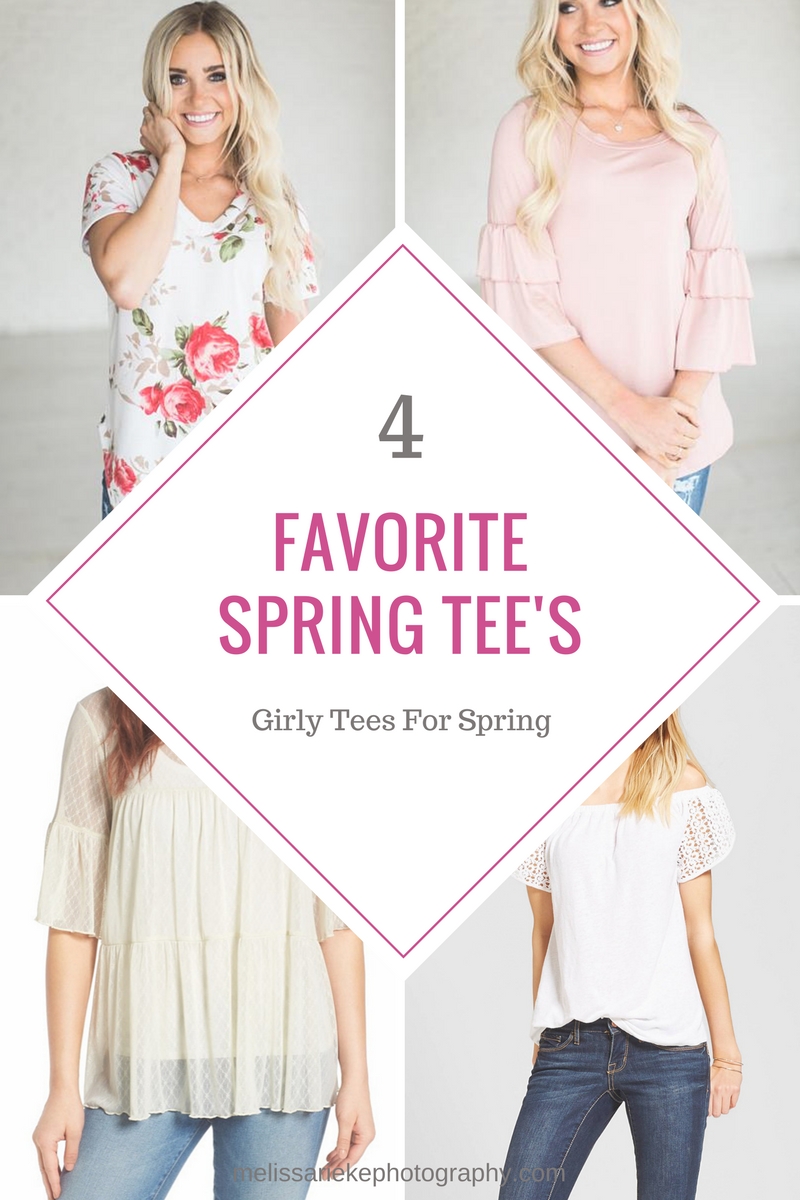 Spring Tees Favorite Curated Fashion Shirts Tops Floral