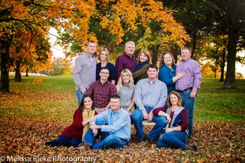 Fall Extended Family Pictures