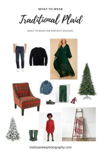 Christmas Pictures Green and Plaid Traditional Portraits Outfit ideas