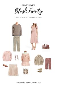 Blush Family Outfits for Pictures What to Wear Fall Portraits 