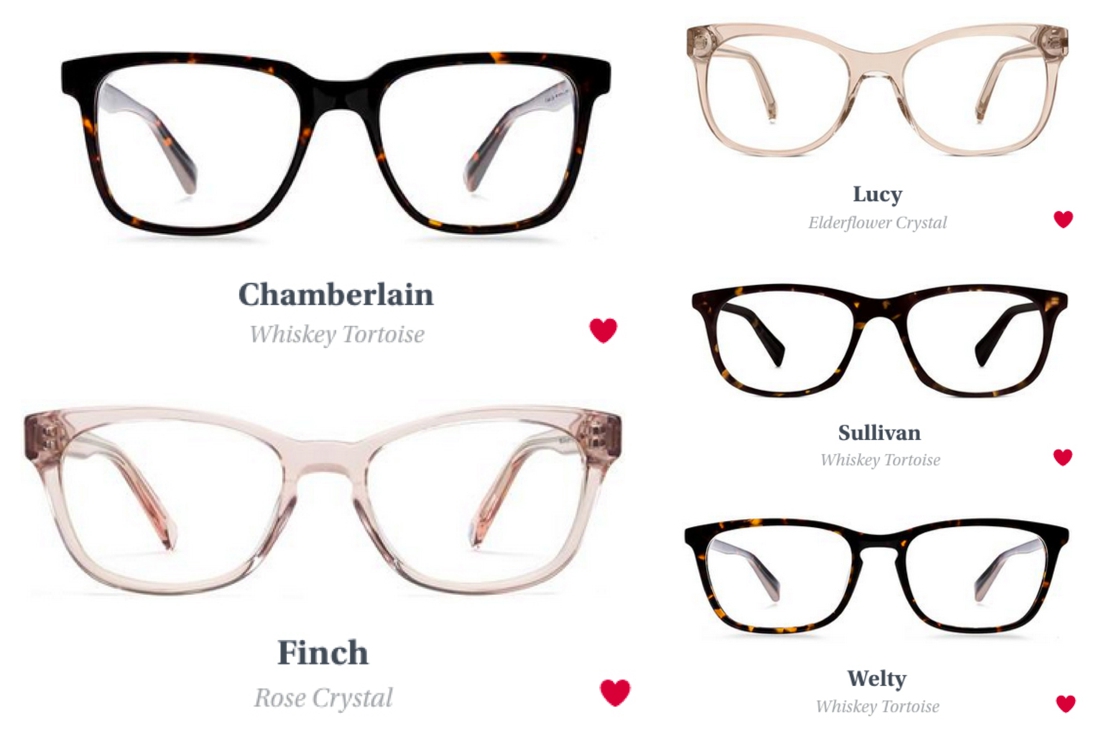 Eye Glasses Try On Warby Parker Home 5 Pairs 