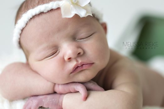 Kansas City Newborn Pictures Posed Baby Photos