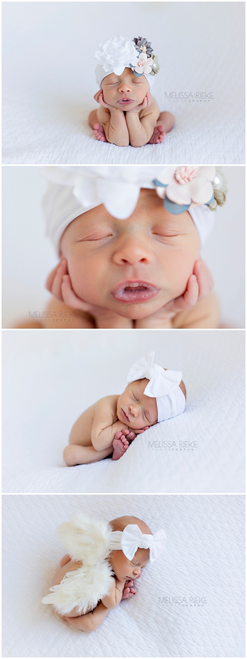 Baby Girl Newborn Photos Kansas City Photographer Twins