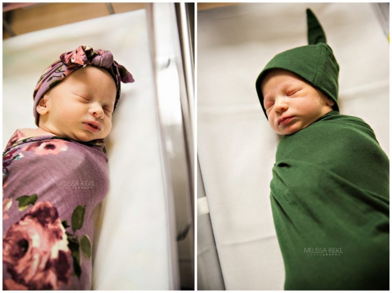Boy Girl Twin Newborn Photos Surprise Twin Newborn Baby Photos Kansas City Photographer Fresh 48