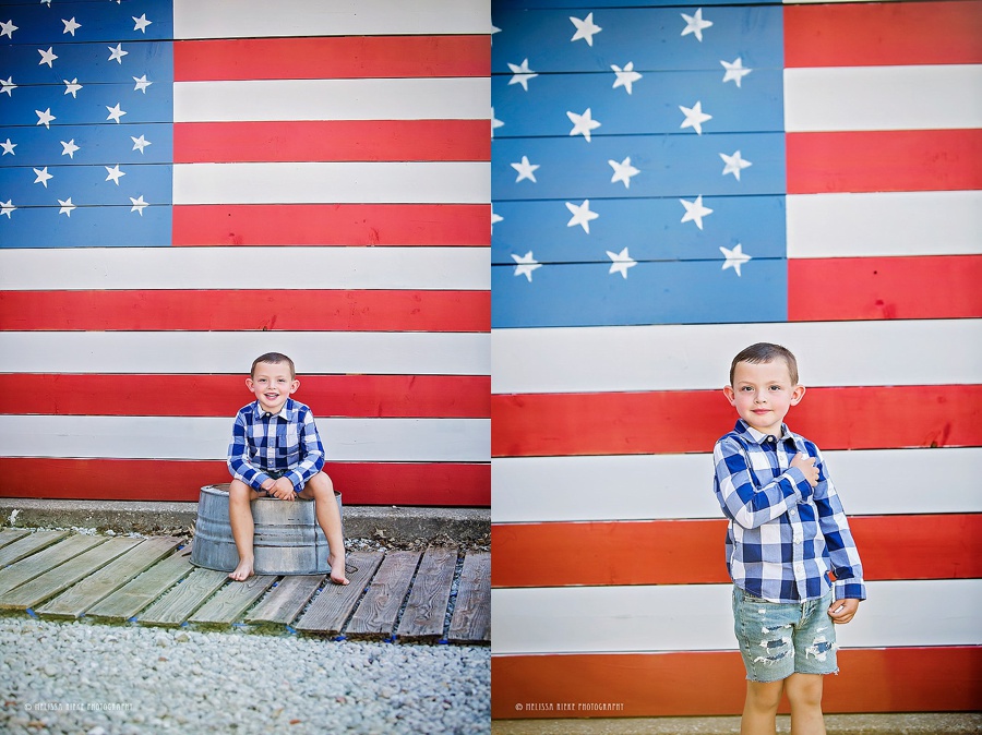  Flag Kansas City Mini Sessions Photographer 4th of July Pictures
