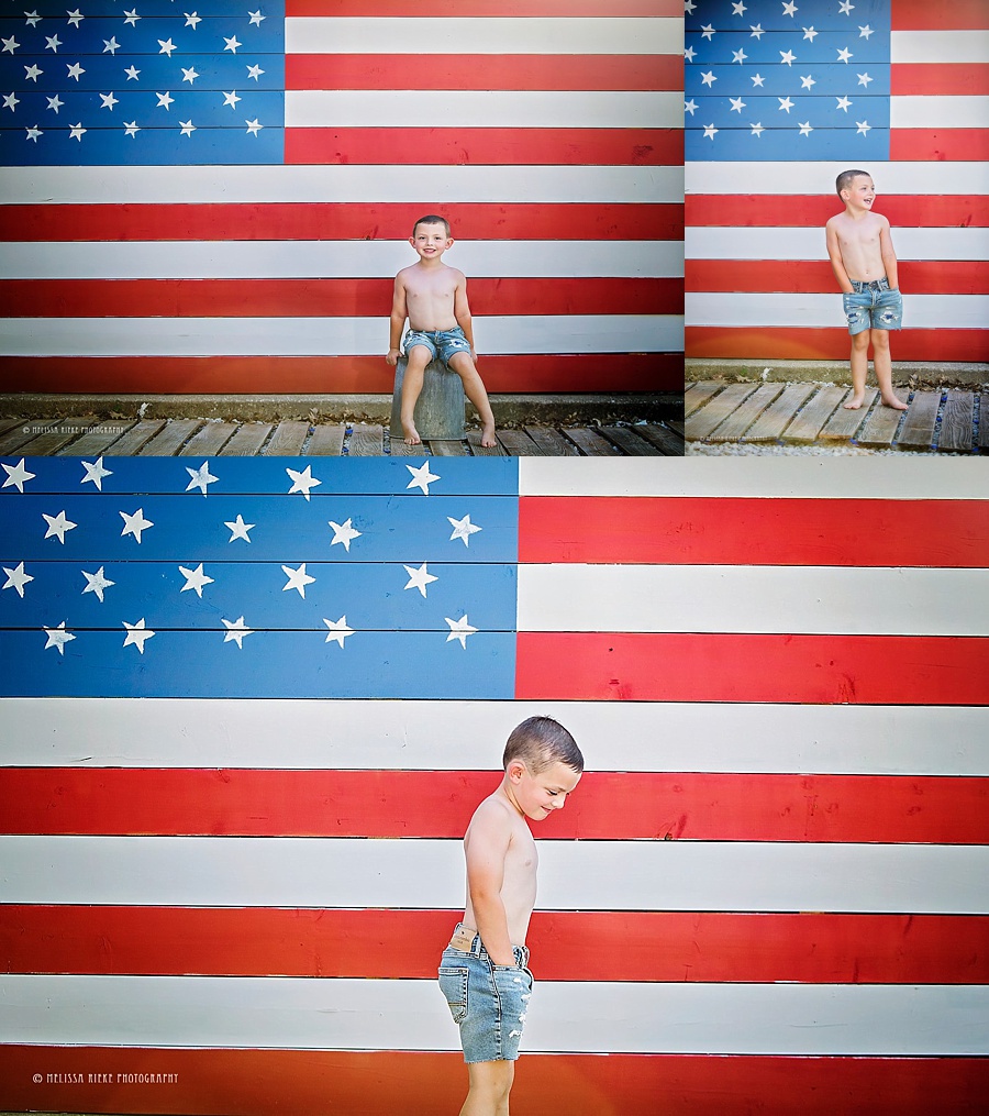 American Mini Sessions Kansas City Photographer 4th of July Pictures 
