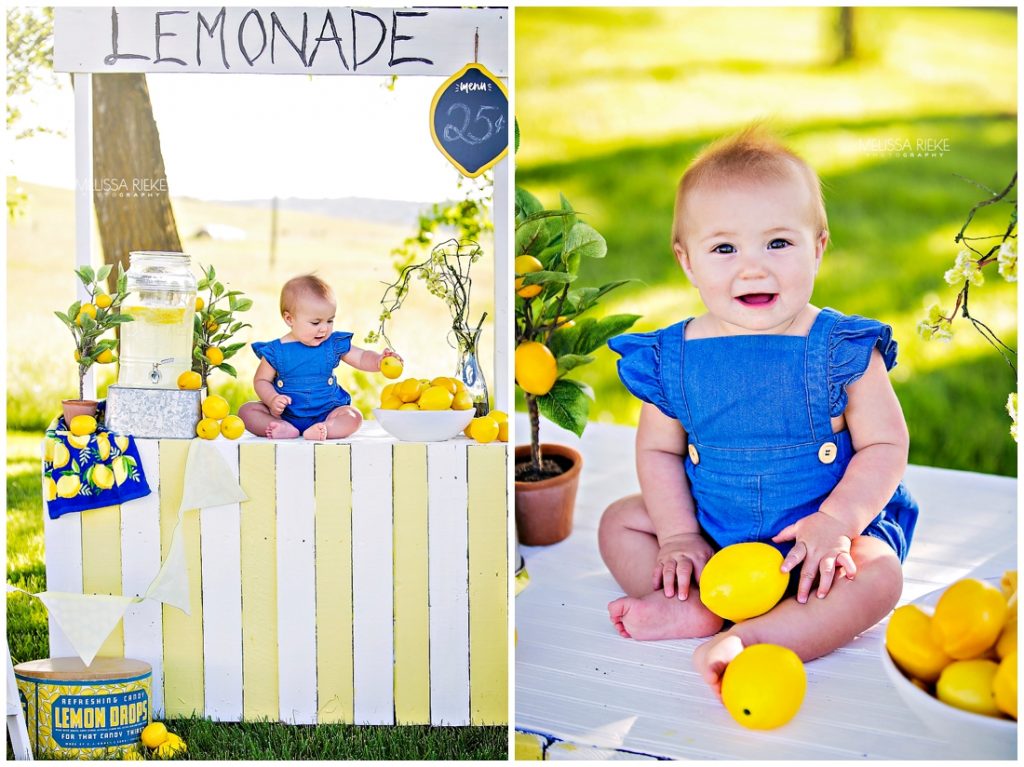 Lemonade Stand Mini Sessions Kansas City Childrens Photographer Summer Lemons Pictures Portraits