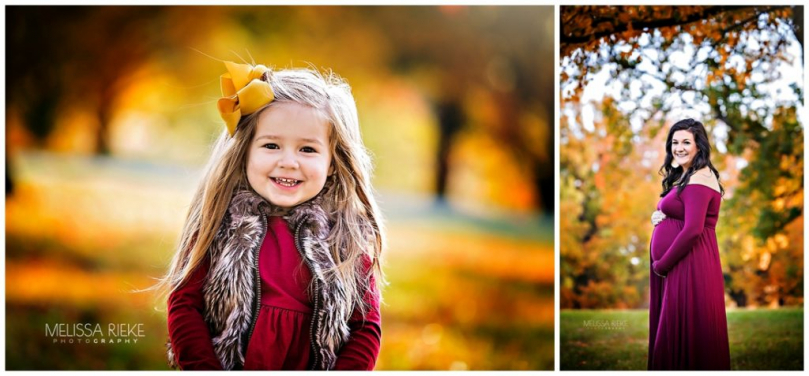 Fall Family Pictures Mini Sessions Kansas City Colorful Foliage Outdoors Photographer